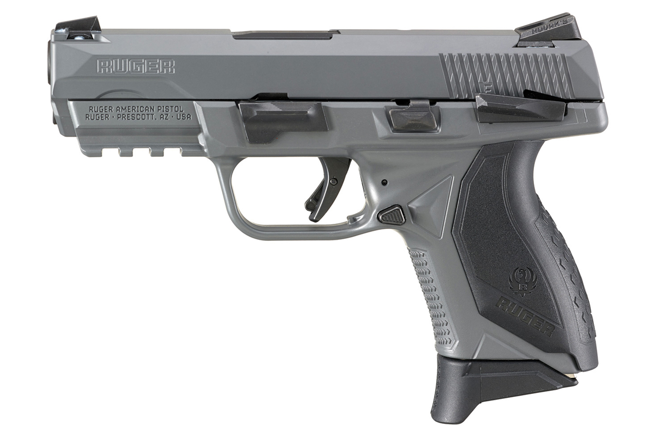 Ruger American Pistol Compact 45 ACP Pistol w/ Manual Safety and Gray Cerakote Finish