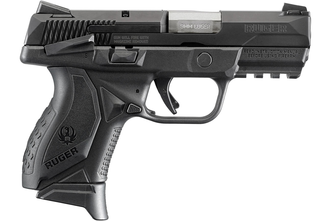 Ruger American Pistol Compact 9mm Luger with Manual Safety