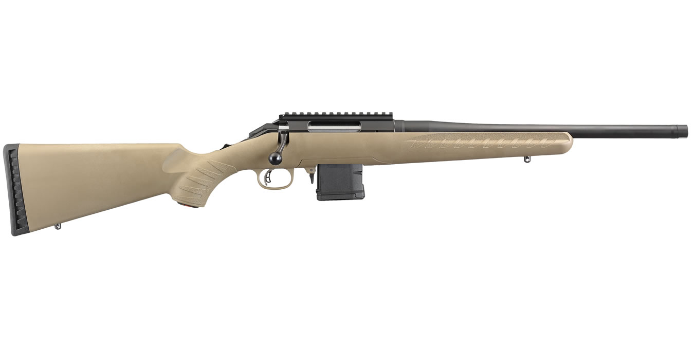 Ruger American Ranch 300 Blackout FDE Bolt-Action Rifle w/ 10-Round AR-Style Magazine