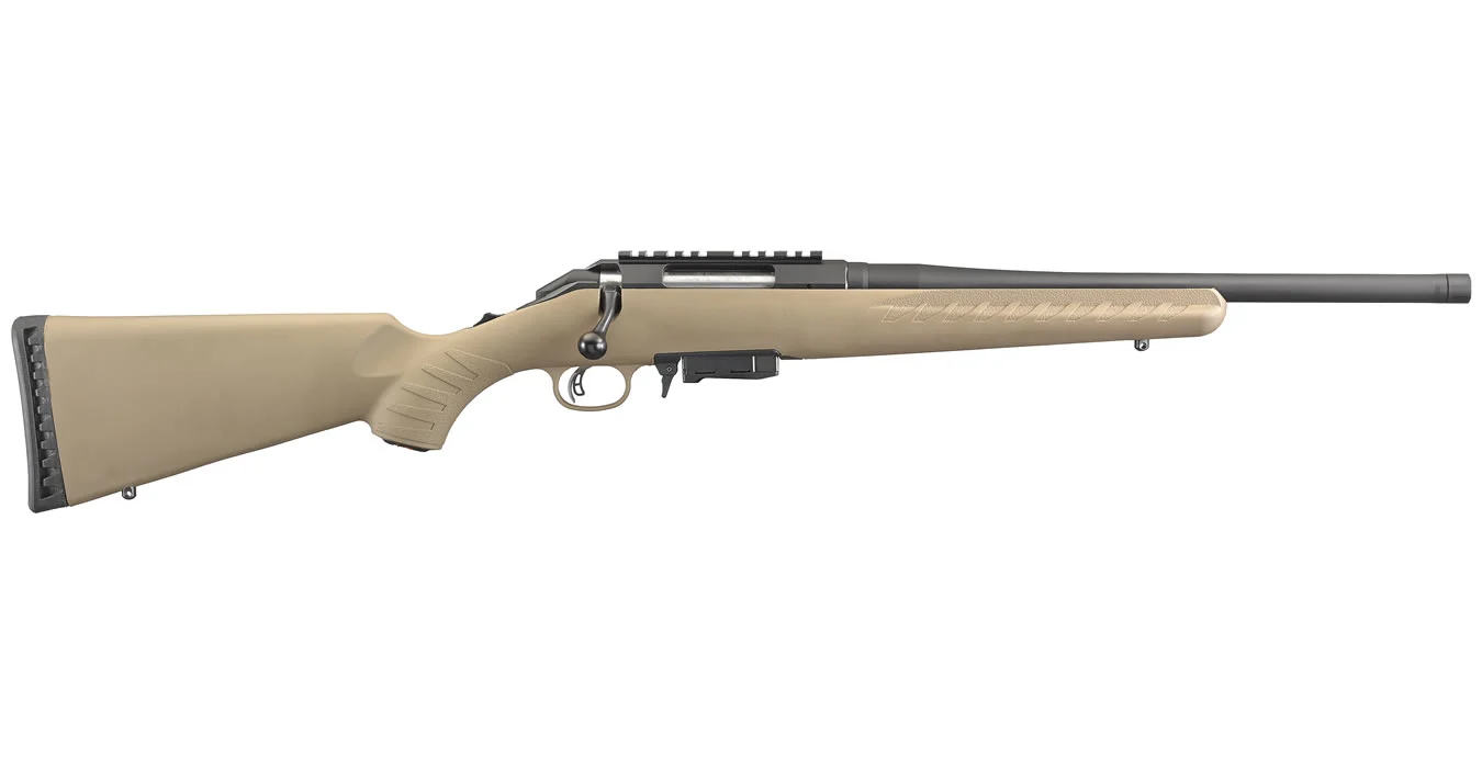 Ruger American Ranch Bolt 7.62x39 16" Barrel Synthetic Flat Dark Earth Stock Ruger