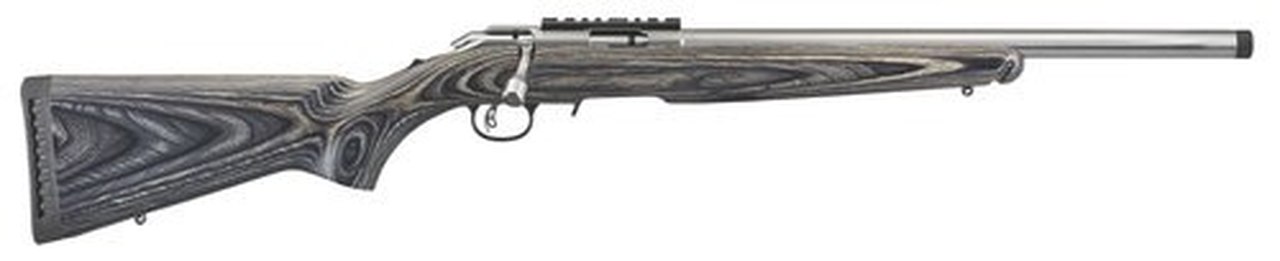 Ruger American Rimfire Target, .22 WMR, 18", 9rd, Laminate Black Stock Ruger