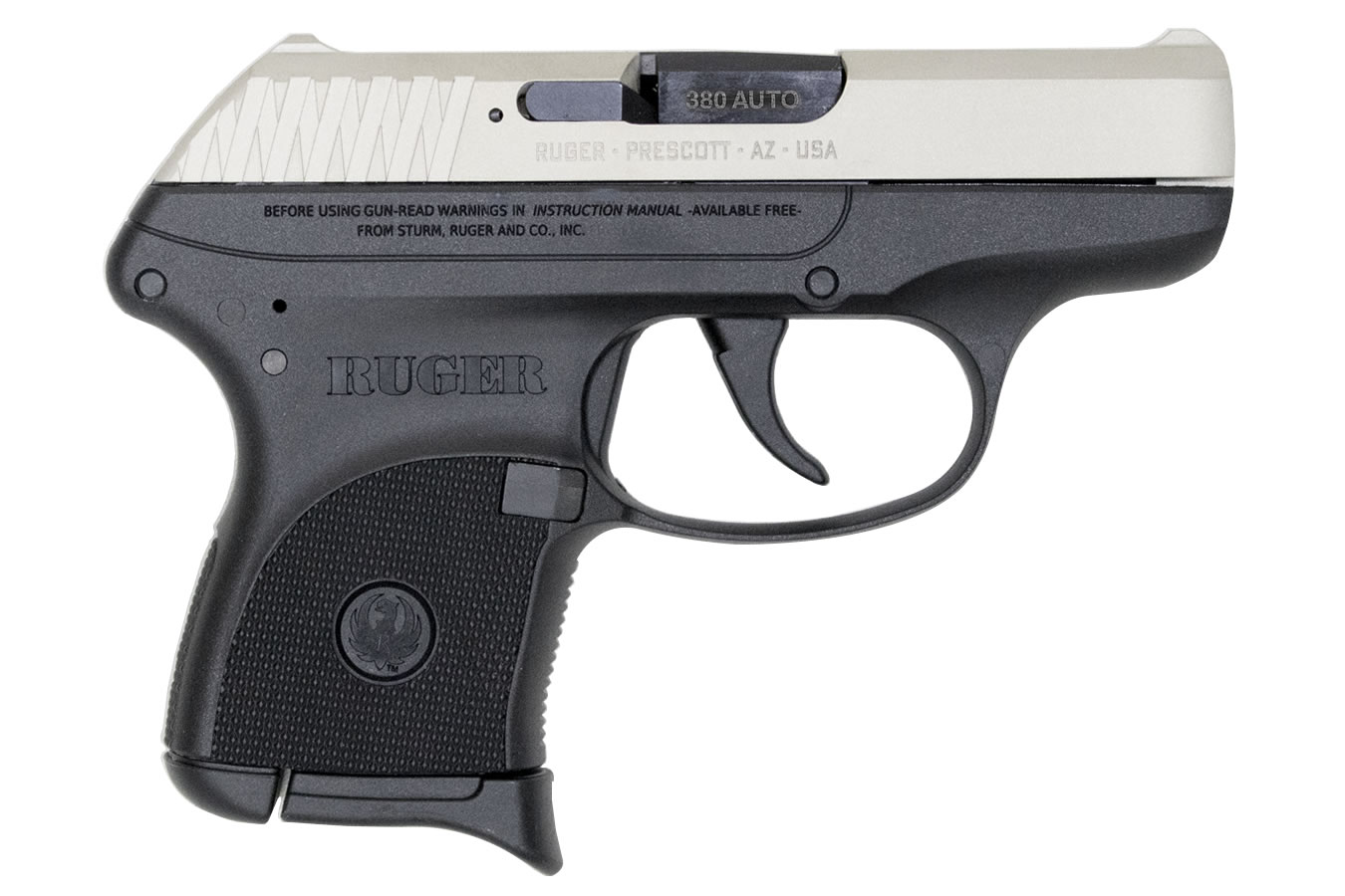 Ruger LCP 380 ACP Concealed Carry Pistol with Shimmer Gold Cerakote Slide