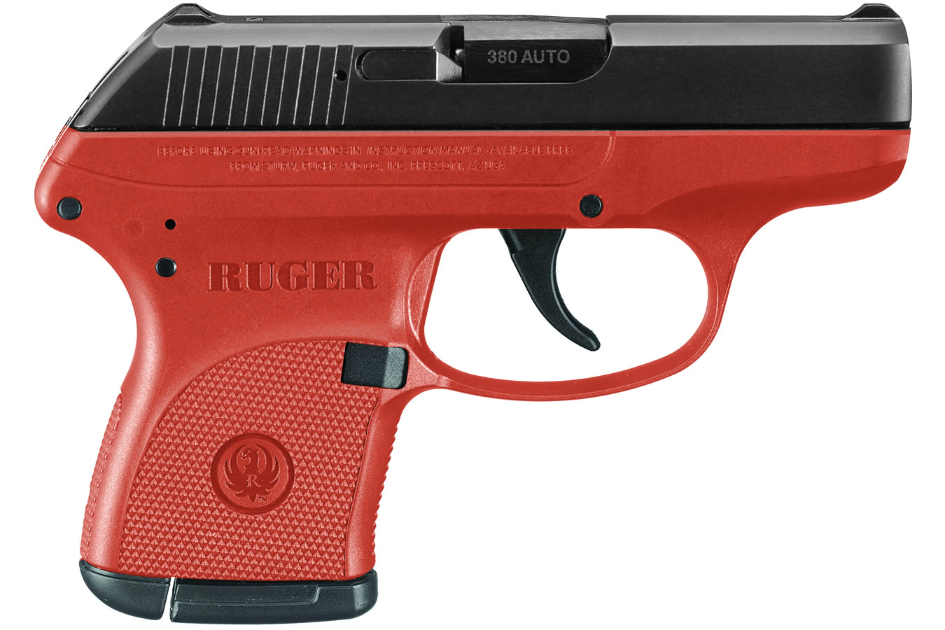 Ruger LCP 380 Auto Red Titanium Carry Conceal Pistol