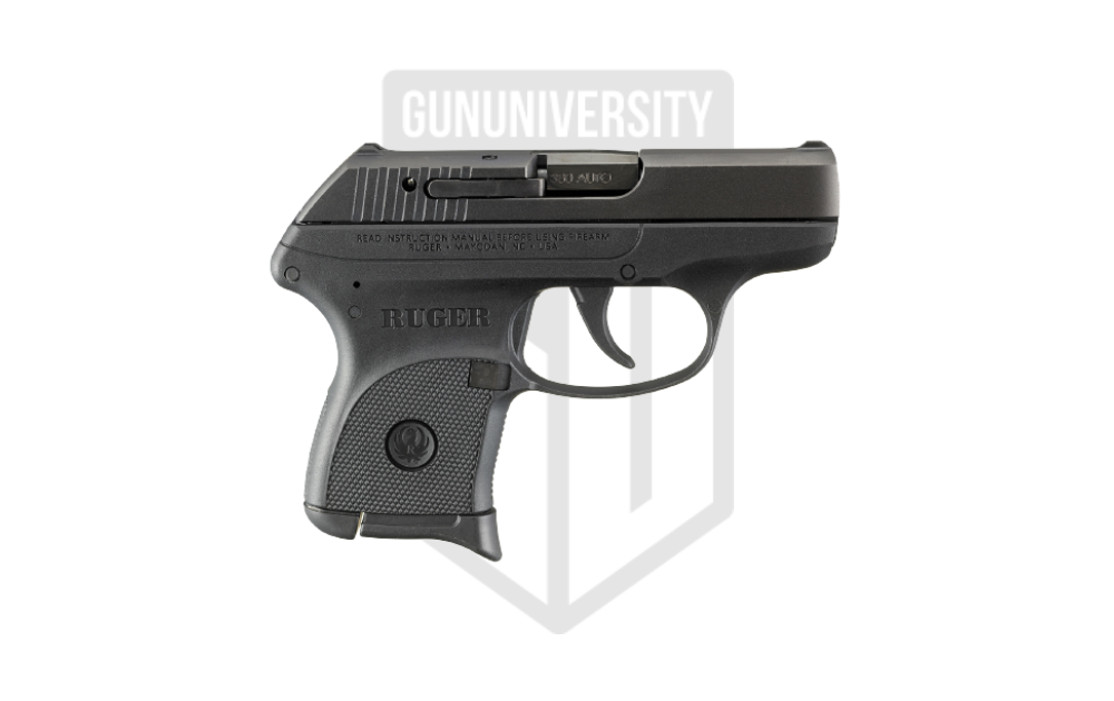 Ruger LCP 380ACP Centerfire Pistol with Raspberry Grip Frame