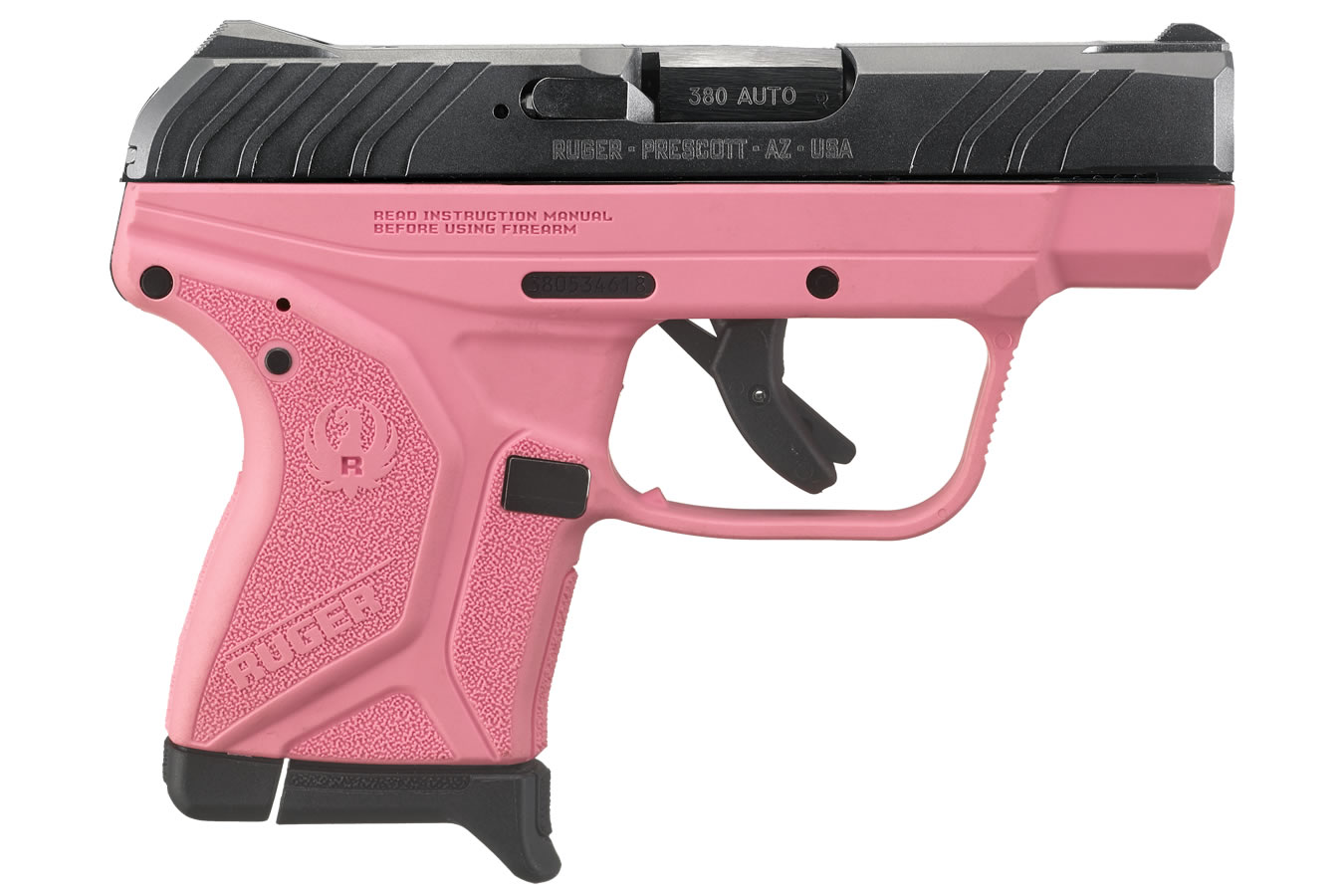 Ruger LCP II 380 ACP Carry Conceal Pistol with Pink Frame