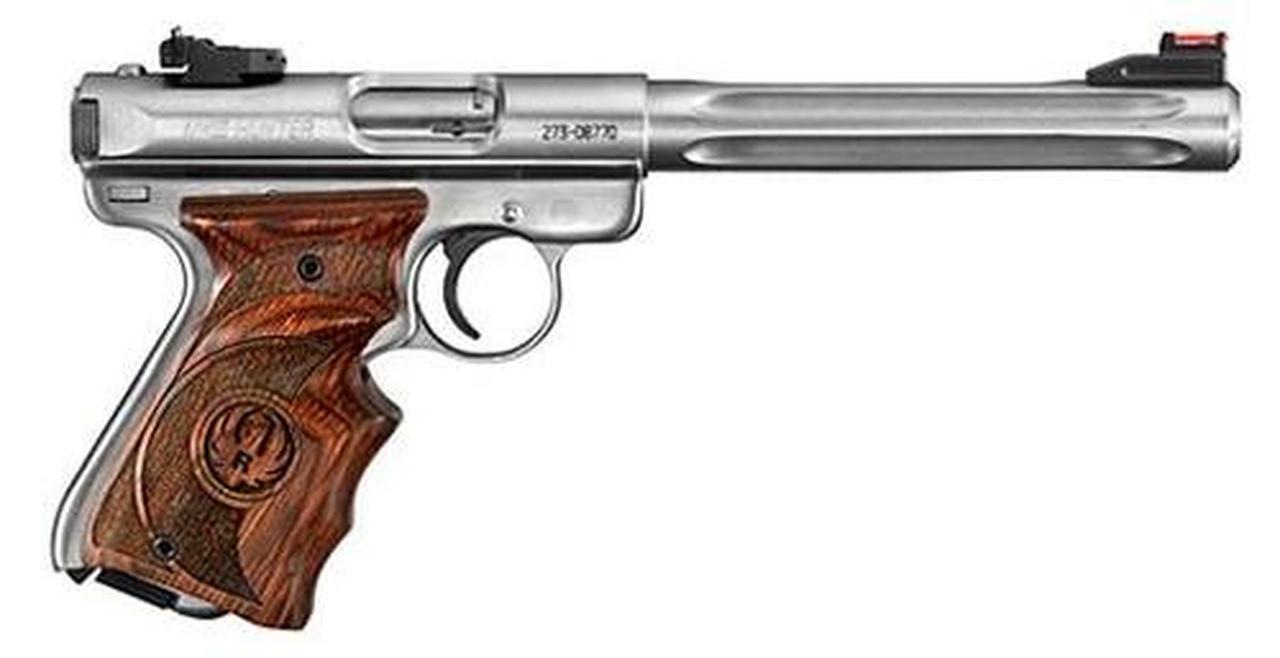 Ruger Mark III Hunter Target, SS 6.88" Fluted Barrel, 10 Rnd Mag