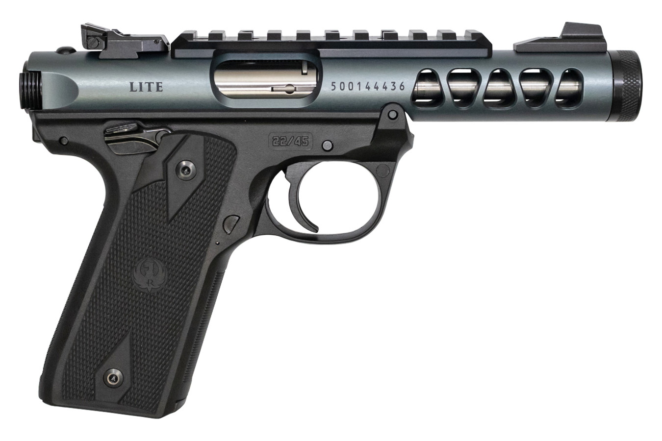 Ruger Mark IV 22/45 Lite 22LR Diamond Gray with Threaded Barrel