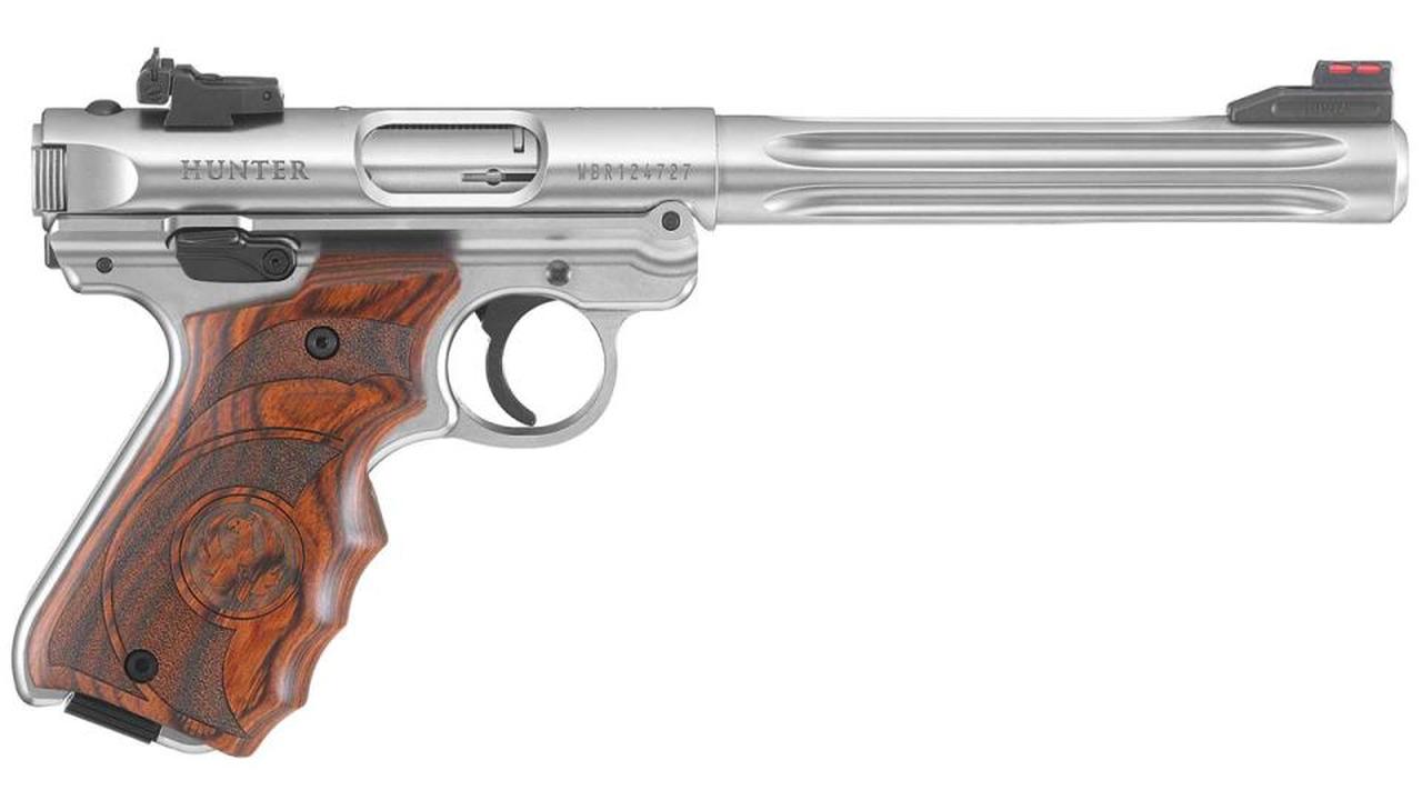 Ruger Mark IV Target 22lr 5.5" SS Barrel 10rd Mag Ruger