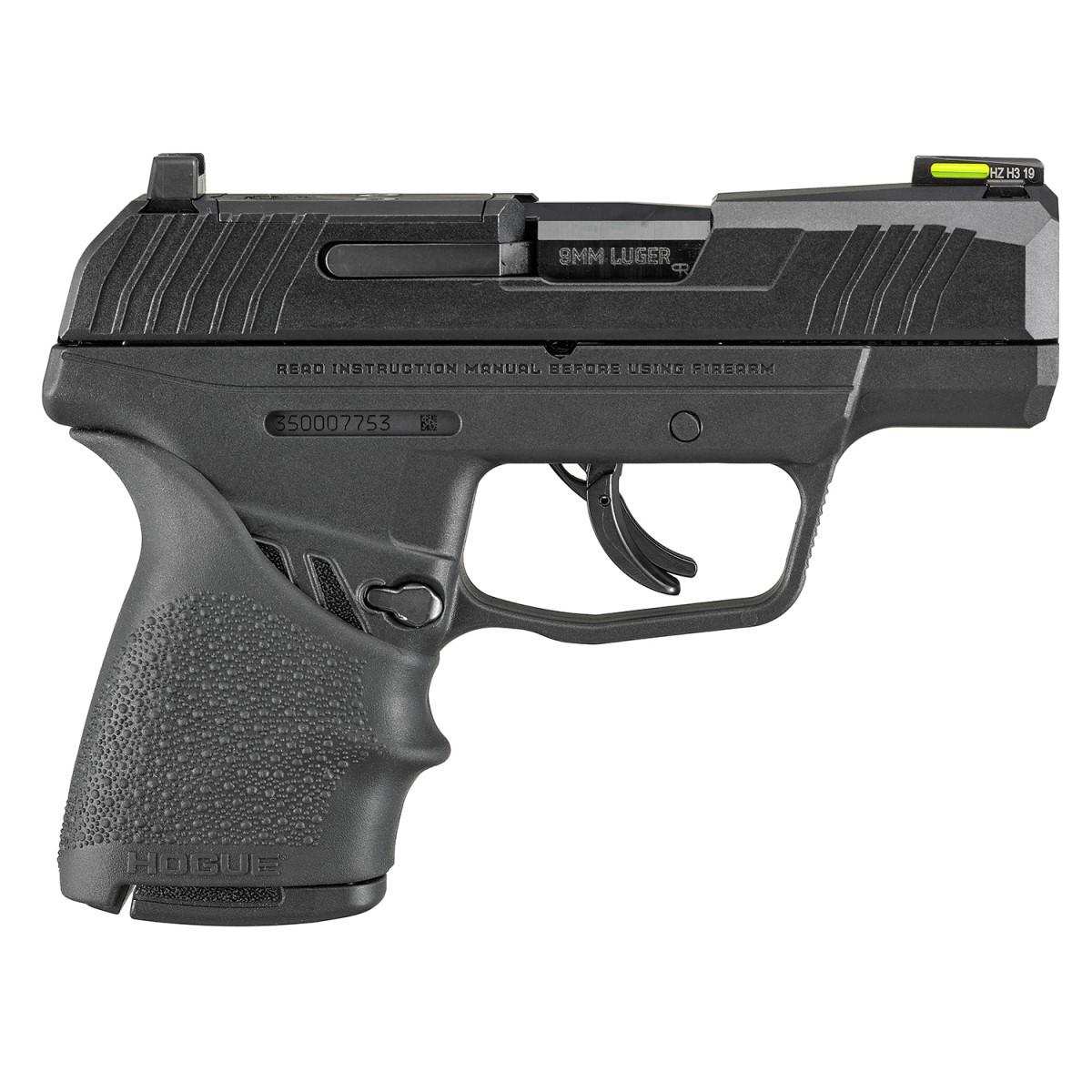 Ruger MAX-9 Sub-Compact 9mm, 3.2" Barrel, Black, Optic Ready, 12rd/10rd Ruger