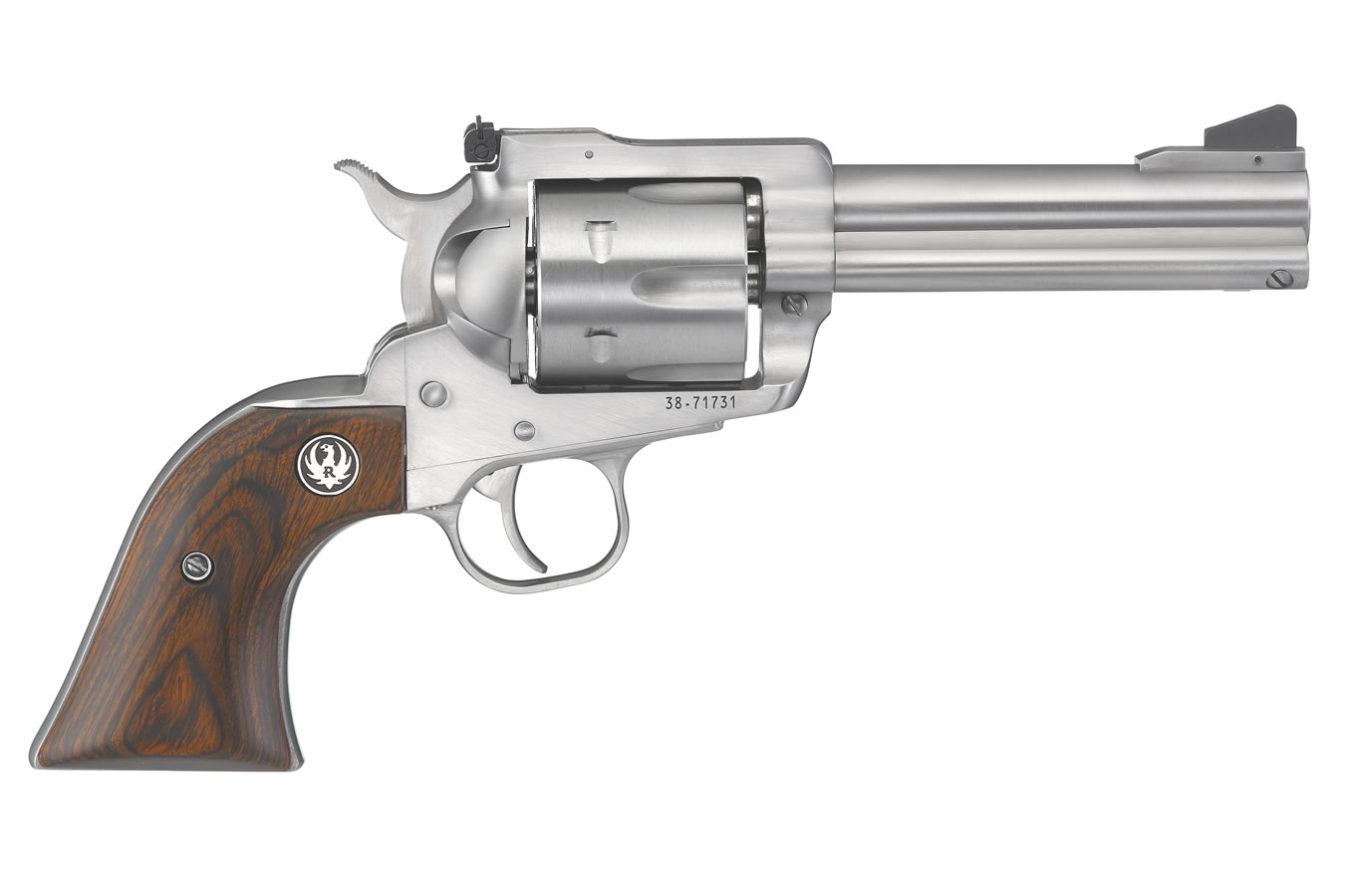 Ruger New Model Blackhawk Convertible 10mm/40 S&W Stainless Single-Action Revolver with 4.62 inch Barrel
