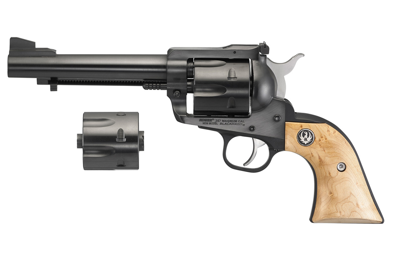 Ruger New Model Blackhawk Convertible 357 Mag/9mm Revolver