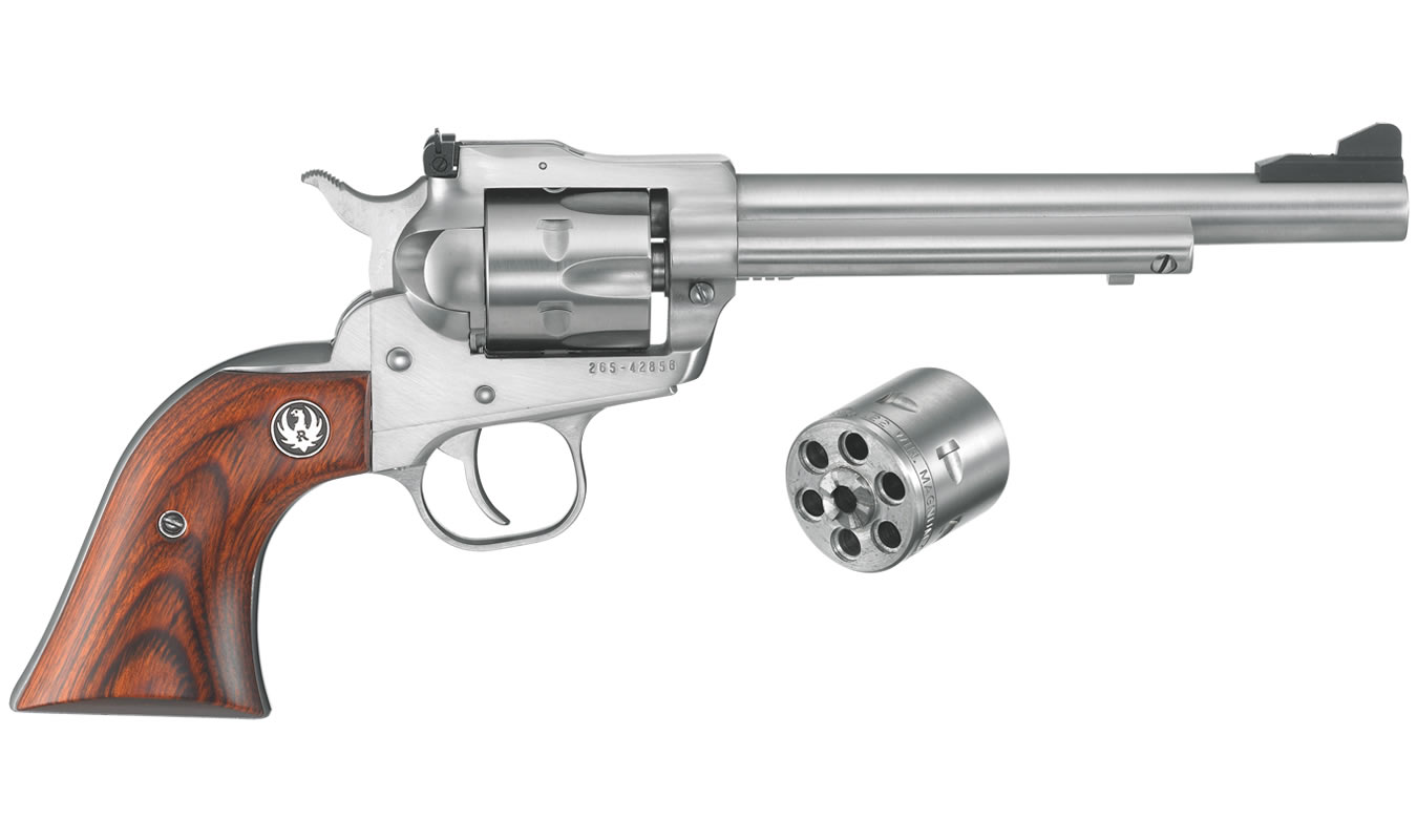 Ruger New Model Single-Six Convertible 22LR/22WMR Single-Action Revolver