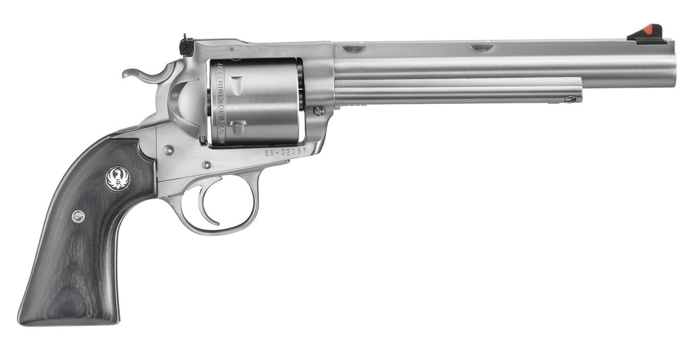Ruger New Model Super Blackhawk Bisley Hunter 44 Rem Mag Single-Action Revolver