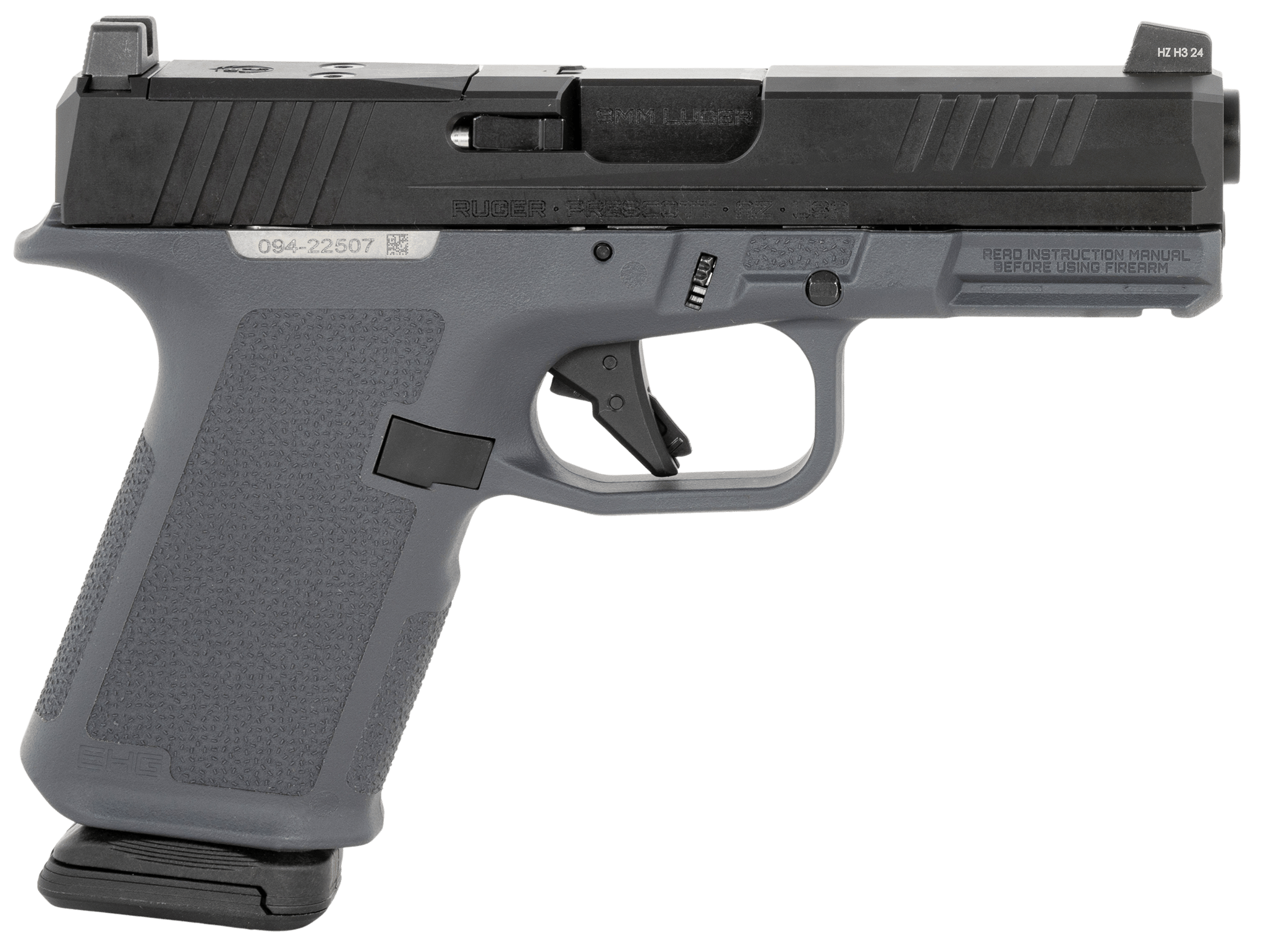 RUGER P95 9MM LUGER (9x19 PARA)  SEMI AUTO HANDGUNS