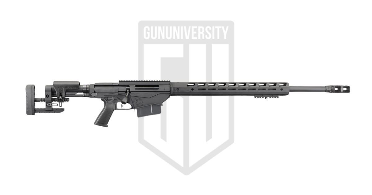Ruger Precision Rifle, .338 Lapua Magnum, 26" 5R Barrel, 5rd Mag, Black Ruger