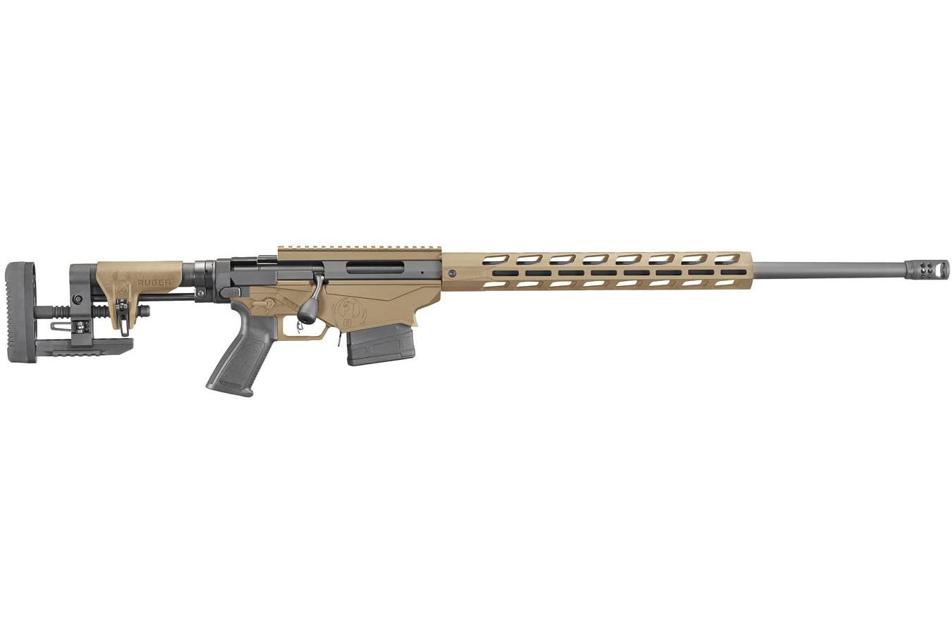 Ruger Precision Rifle 6.5 Creedmoor with M-LOK and Barrett Brown Cerakote Finish