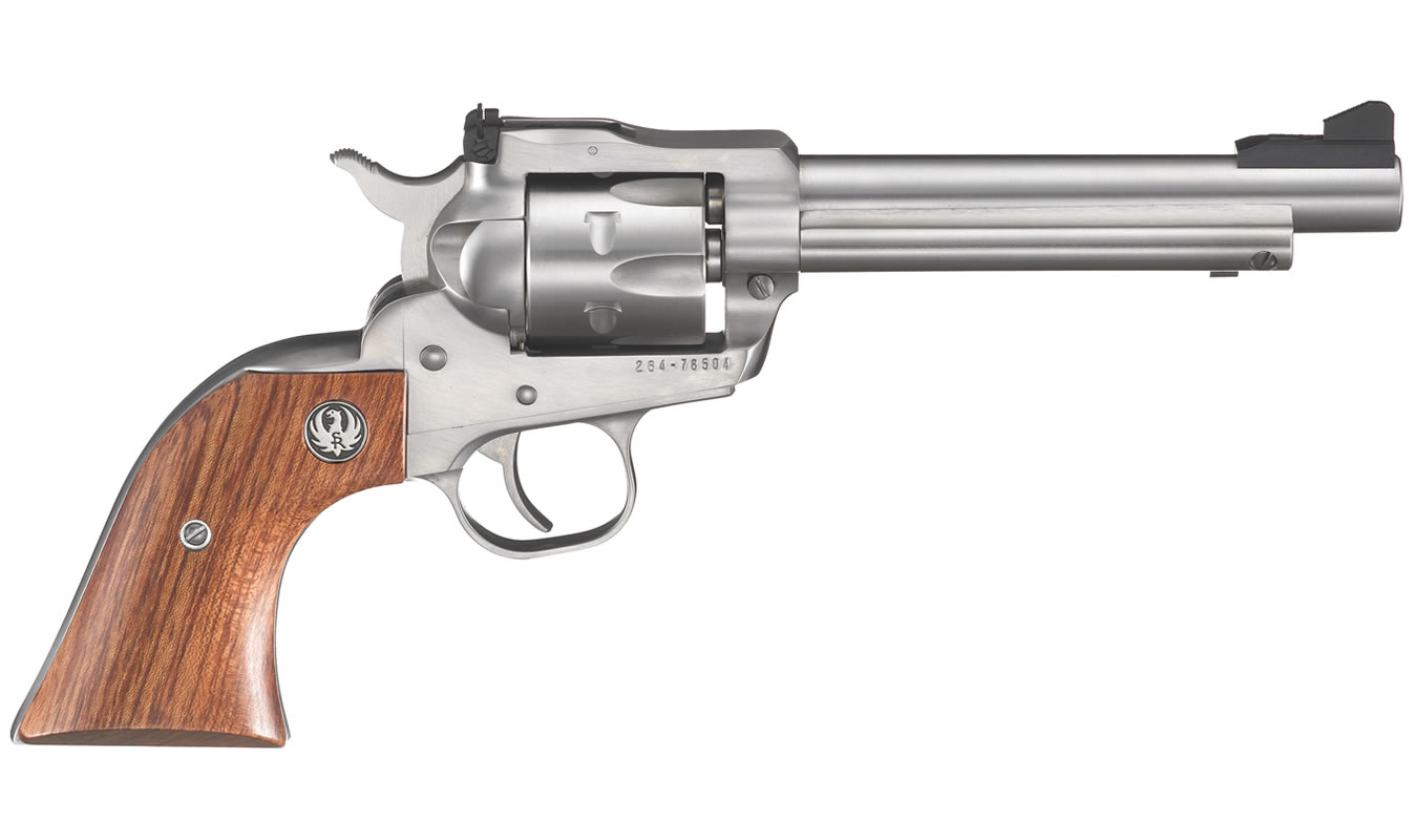 Ruger Single-Six Convertible 22LR/22WMR Single-Action Rimfire Revolver with 5.5 Inch B