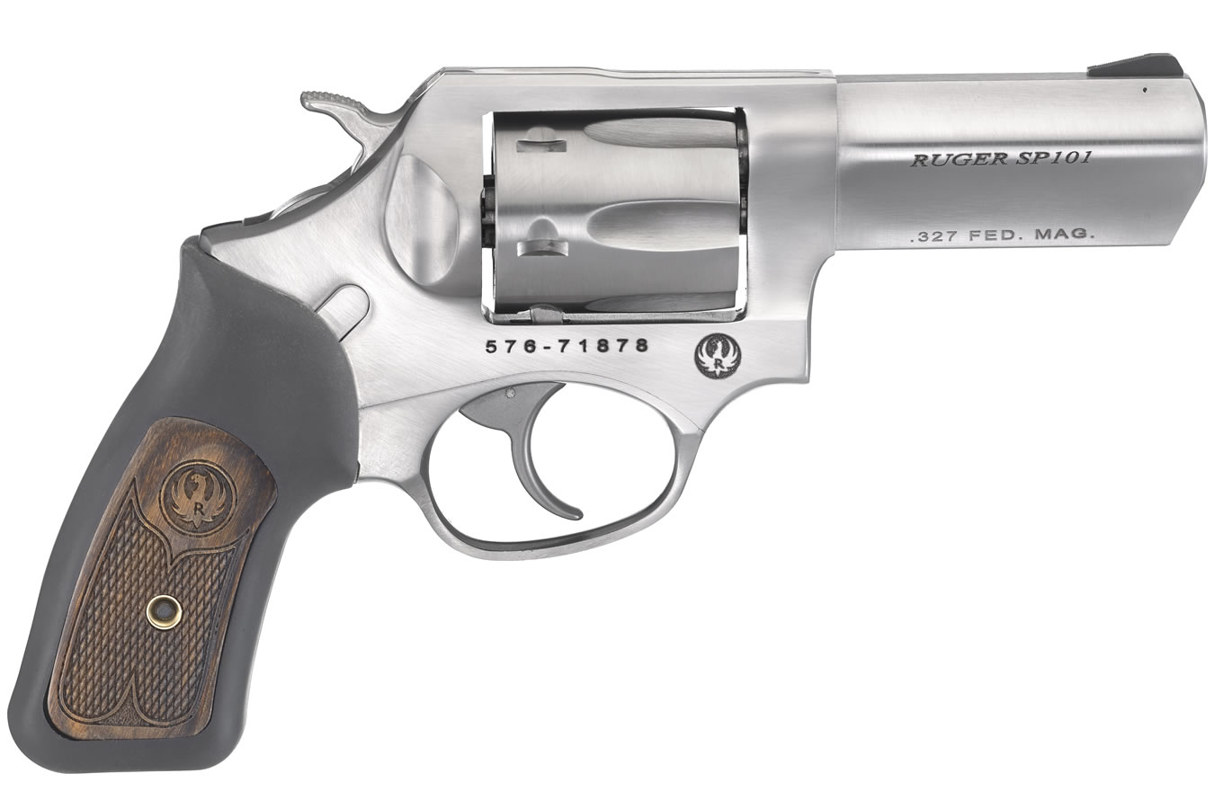 Ruger SP101 327 Federal Mag Double-Action Revolver with 3-Inch Barrel