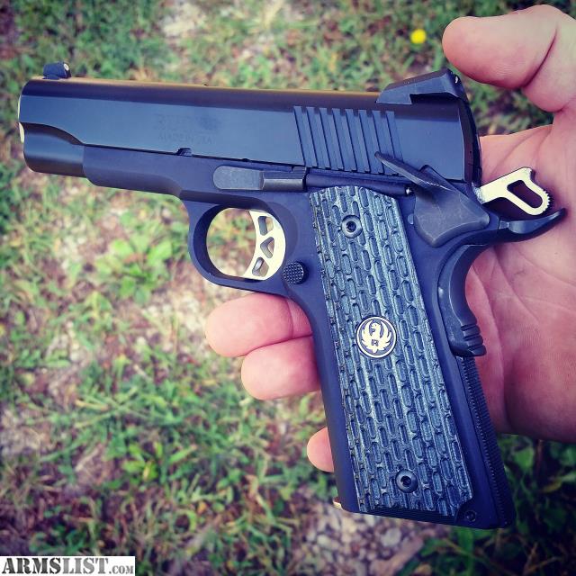 Ruger SR1911 Night Watchman Commander 45ACP Centerfire Pistol (TALO Exclusive)