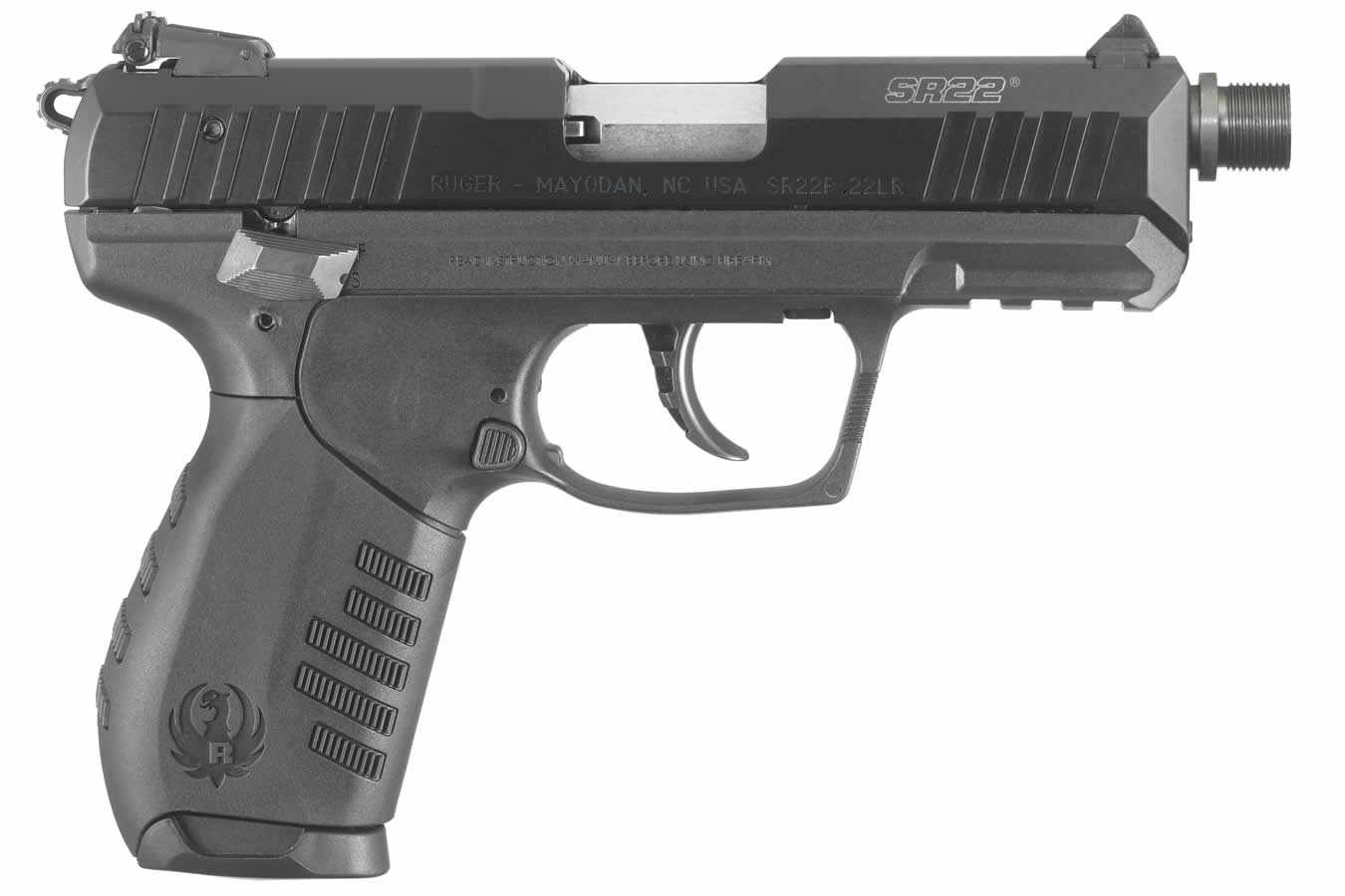 Ruger SR22 22LR Rimfire Pistol with Threaded Barrel