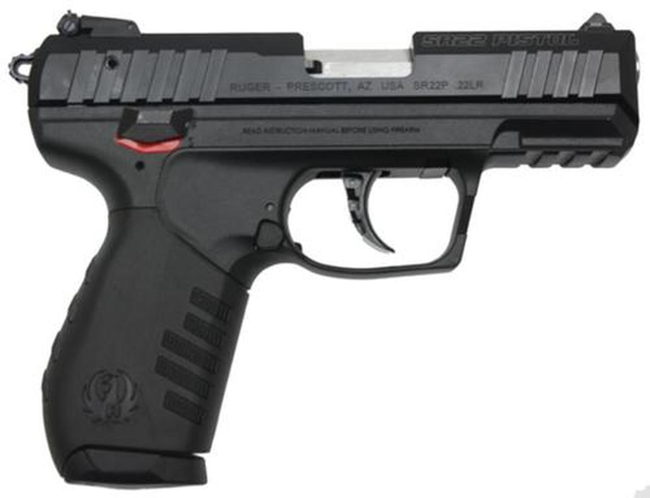 Ruger SR22 Pistol, 22LR, 3.5", 10rd