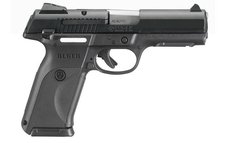 Ruger SR45 45ACP Black Centerfire Pistol