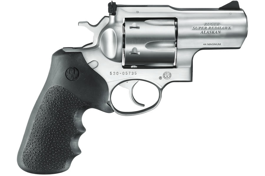 Ruger Super Redhawk Alaskan 44 Magnum Stainless Revolver