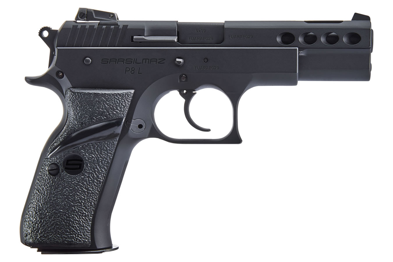 Sar Usa P8L Black 9mm Pistol with Manual Safety