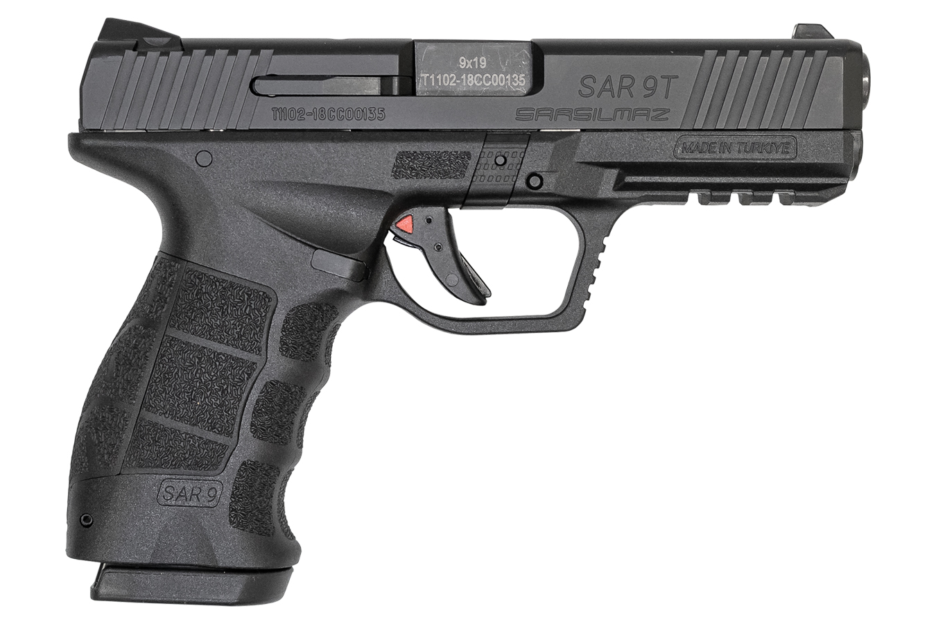 Sar Usa SAR9 T 9mm 17-Round Pistol (No Manual Safety)