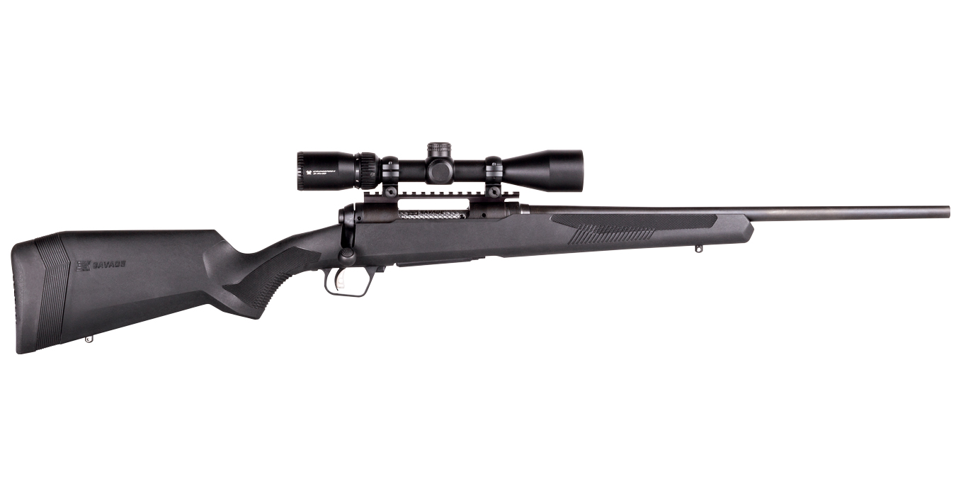Savage 110 Apex Hunter XP 308 Win Bolt-Action Rifle with Vortex Crossfire 3-9x40mm Riflescope