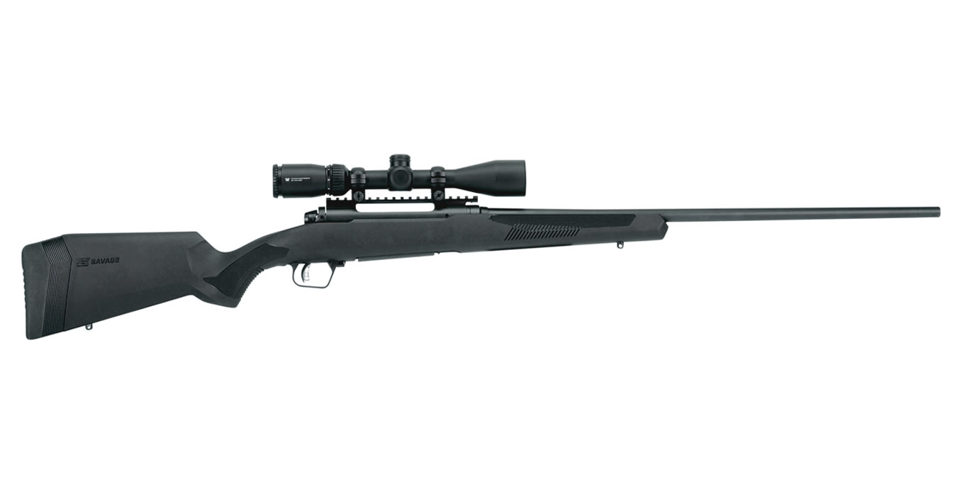 Savage 110 Apex Hunter XP 7mm Rem Mag Bolt-Action Rifle with Vortex Crossfire II Riflescope (Left Handed Model)