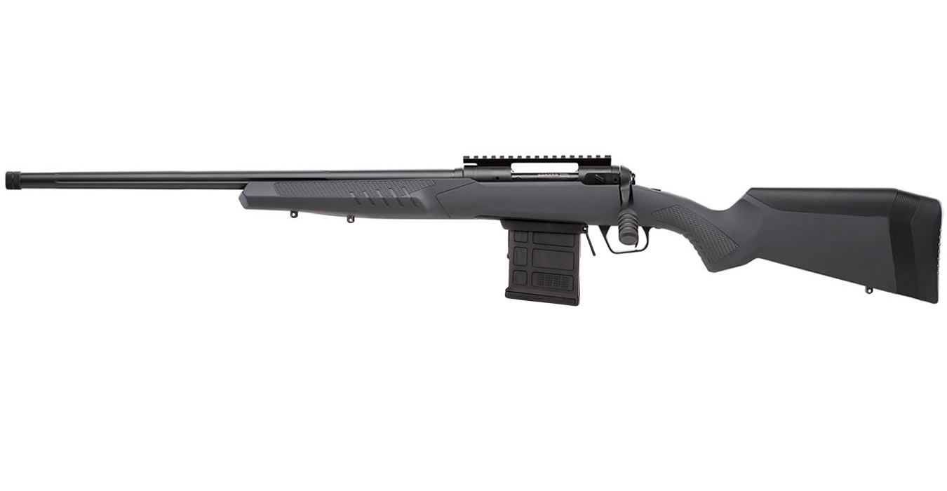 Savage 110 Tactical 308 Win Bolt-Action Rifle with 24-Inch Threaded Barrel (Left-Handed Model)