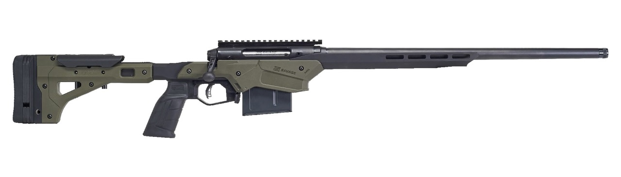 Savage AXIS II Precision 30-06 Springfield, 22" Barrel, Olive Drab Green, 5rd Savage Arms