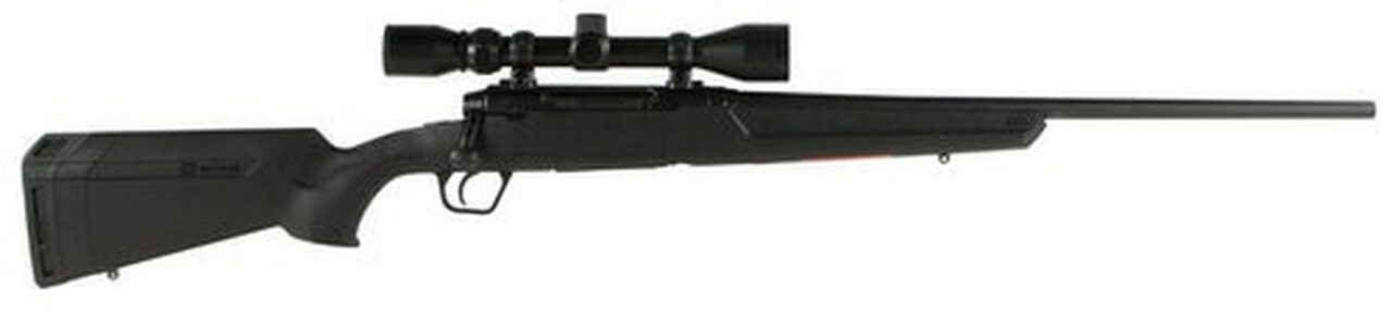 Savage Axis XP .308 Winchester, With 3-9X40 Scope, 22" Barrel, Synthetic, Black, 4 rd Savage Arms