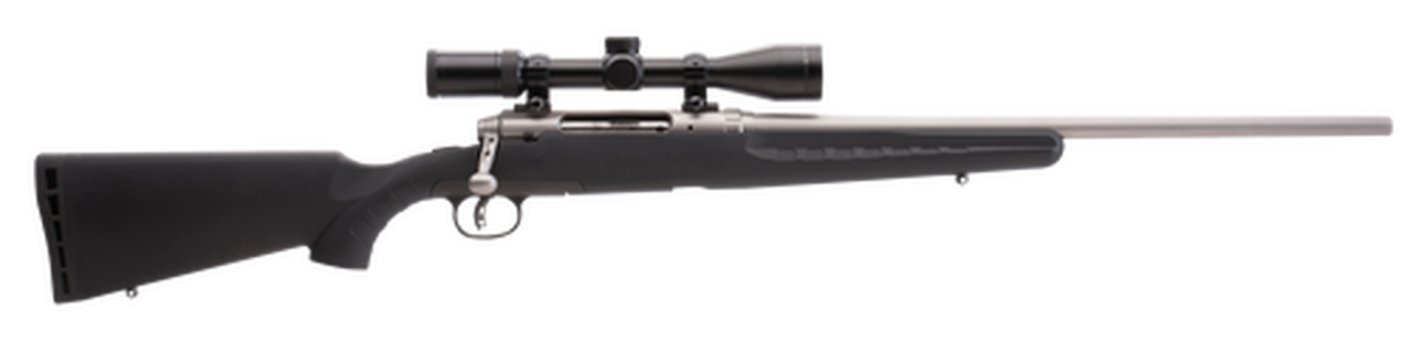 Savage Axis XP 350 Legend Weaver 3-9x40 Scope, 18" SS Barrel, Ergo Stock,