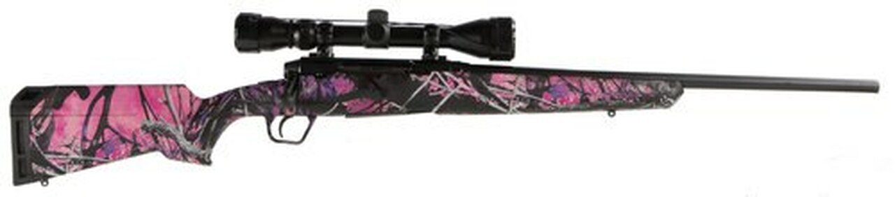 Savage AXIS XP Compact 243 Win, 3-9x40 Weaver Scope, MGIRL