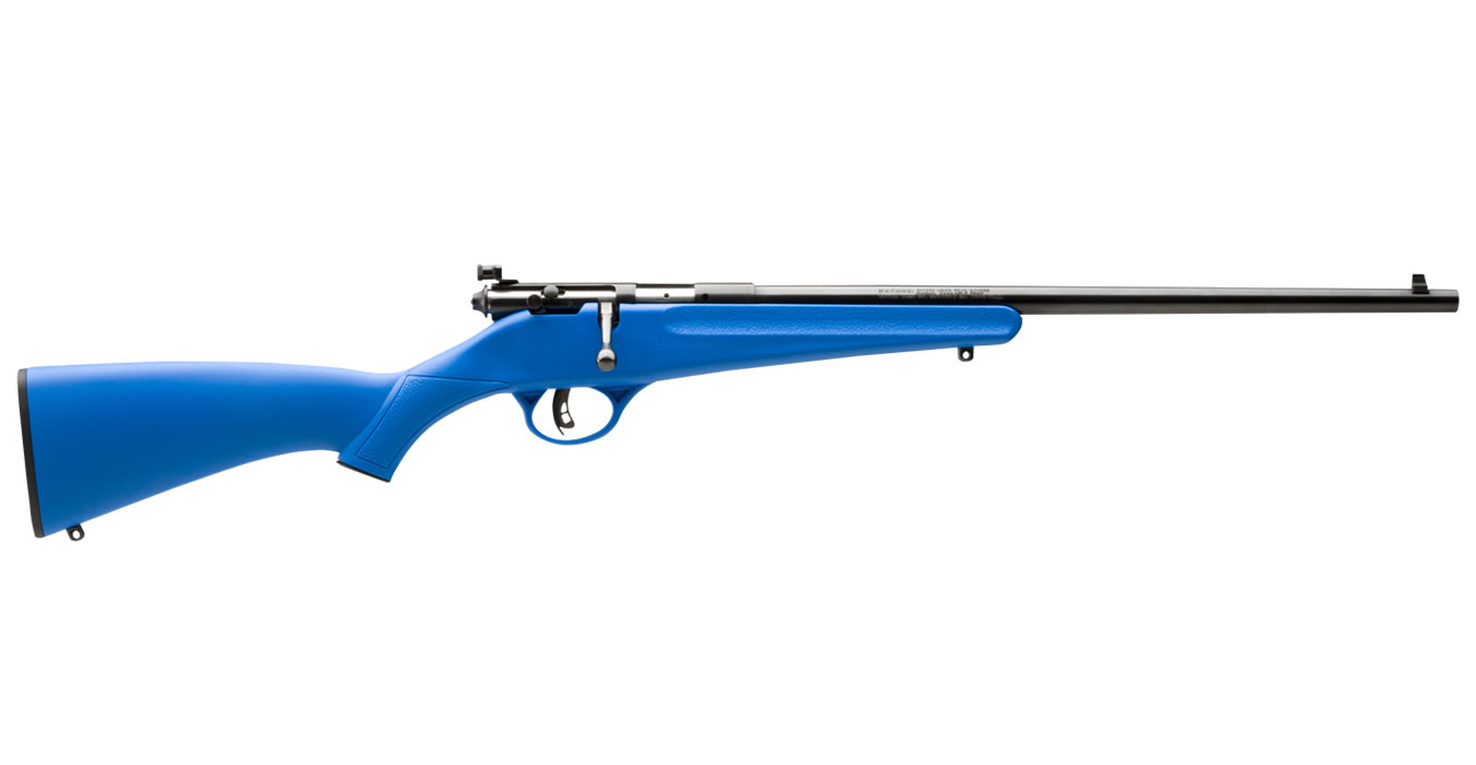 Savage Rascal Youth 22LR Bolt Action Rimfire Rifle with Blue Stock