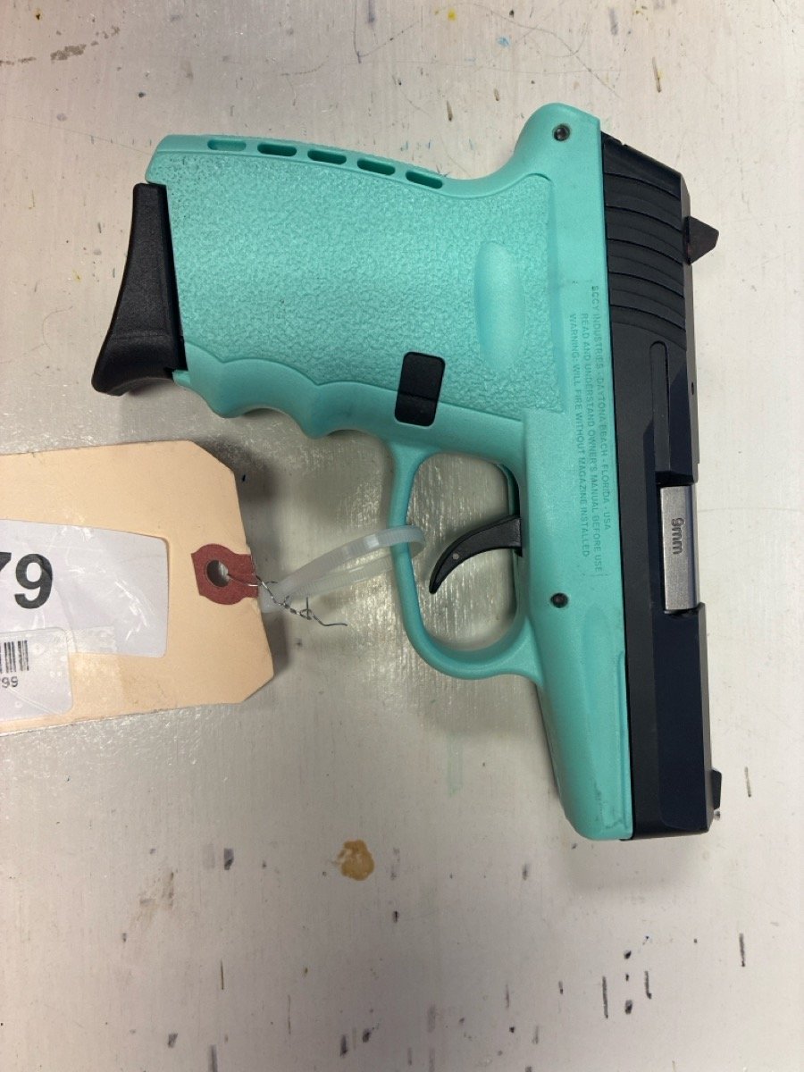 SCCY CPX-2 9mm Pistol - Compact Double Action Only Handgun with 10+1 Capacity