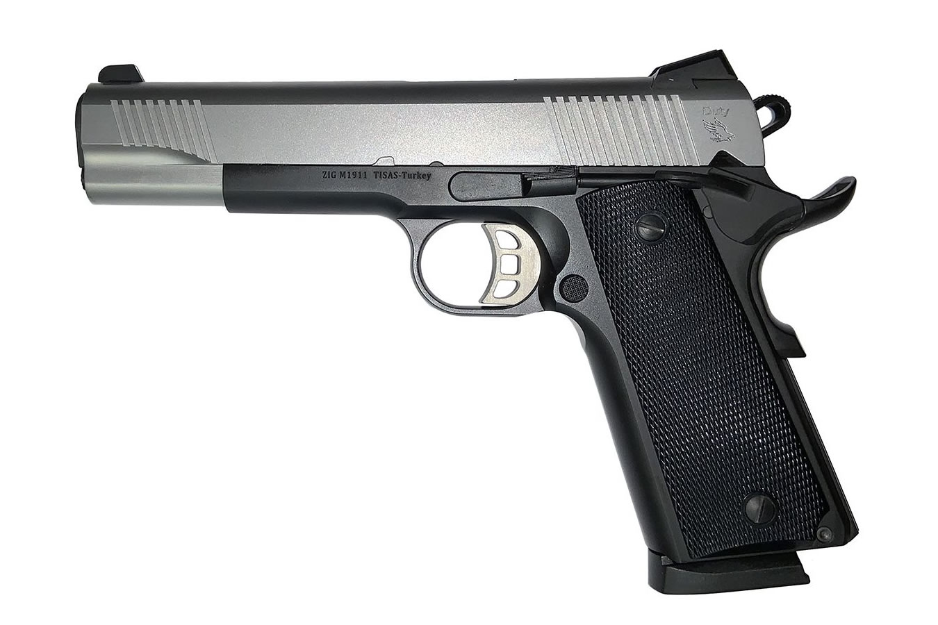 Sds Imports 1911 Duty SS 45 ACP Pistol with Two-Tone Stainless Finish