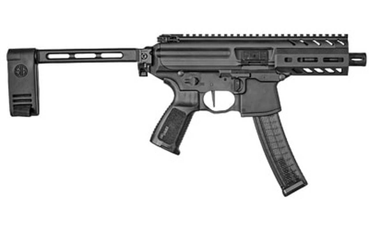 Sig MPX K Pistol 9mm, 4.5" Barrel, Black, Folding Brace Stock, 30rd
