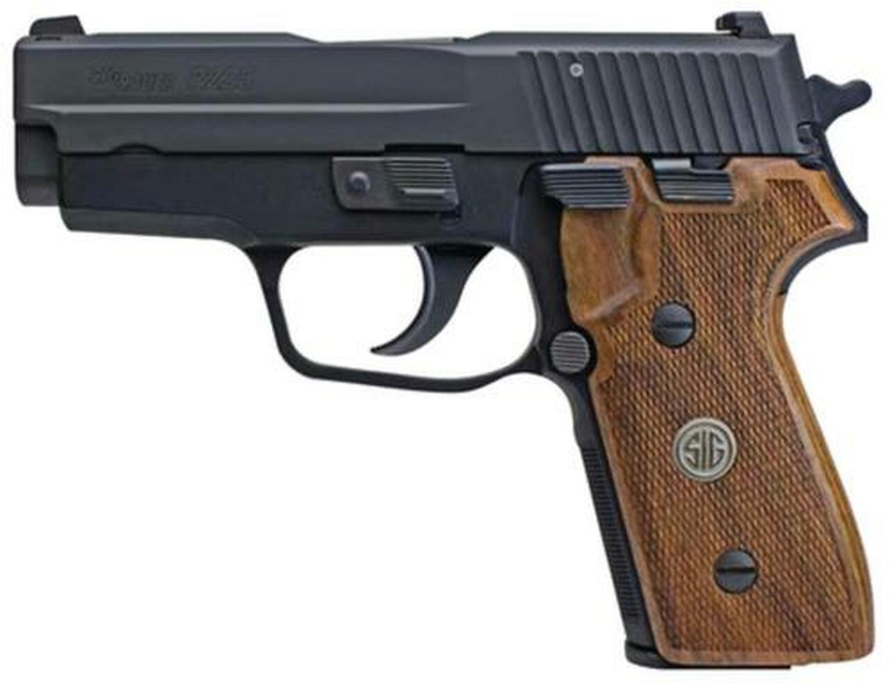 Sig P225-A1 Classic 9mm 3.6" Barrel Night Sights Hardwood Grip 8 Rd Mag