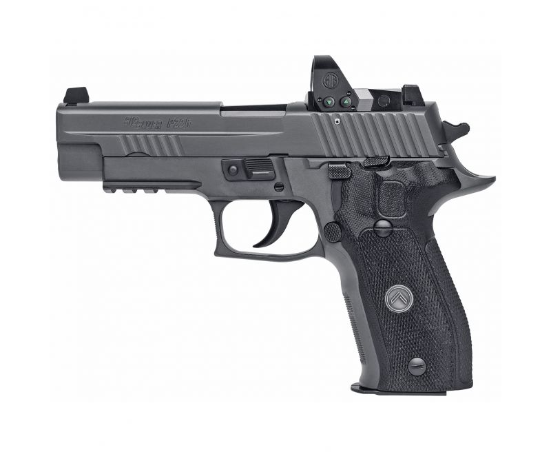 Sig P226 Legion RXP 9mm, 4.4" Barrel, ROMEO1, Night Sights, Legion Gray, 15rd Sig Sauer