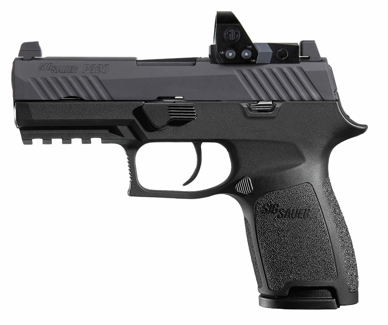 Sig P320 RXP Compact 9mm, 3.9" Barrel, Contrast/Romeo1 Pro, Black, 2x 15rd Sig Sauer