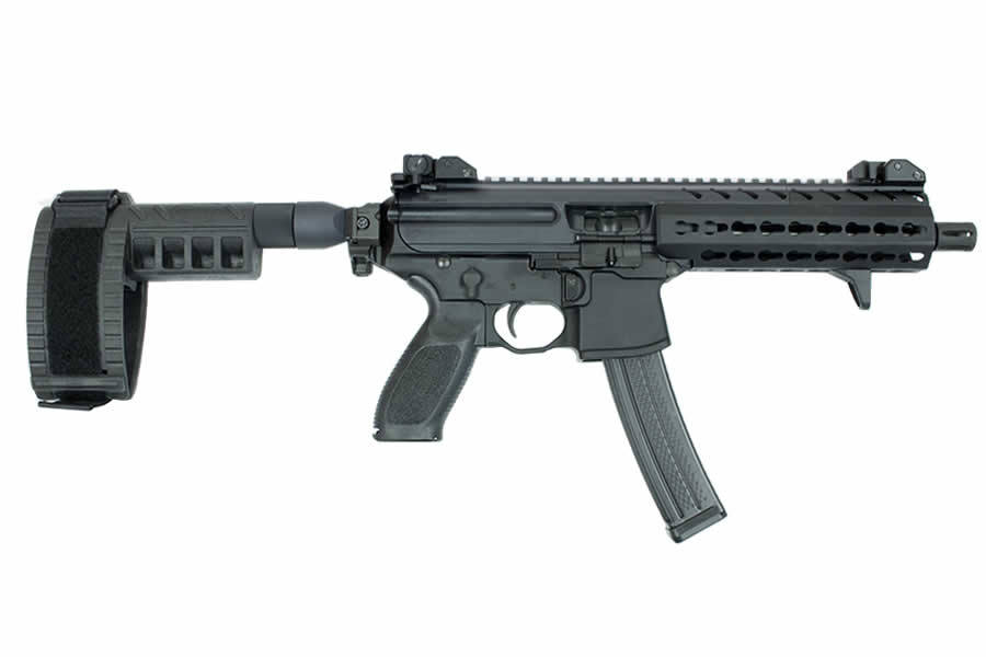 Sig Sauer MPX 9mm Semi-Automatic Pistol with KeyMod Rail and Pistol Stabilizing Brace