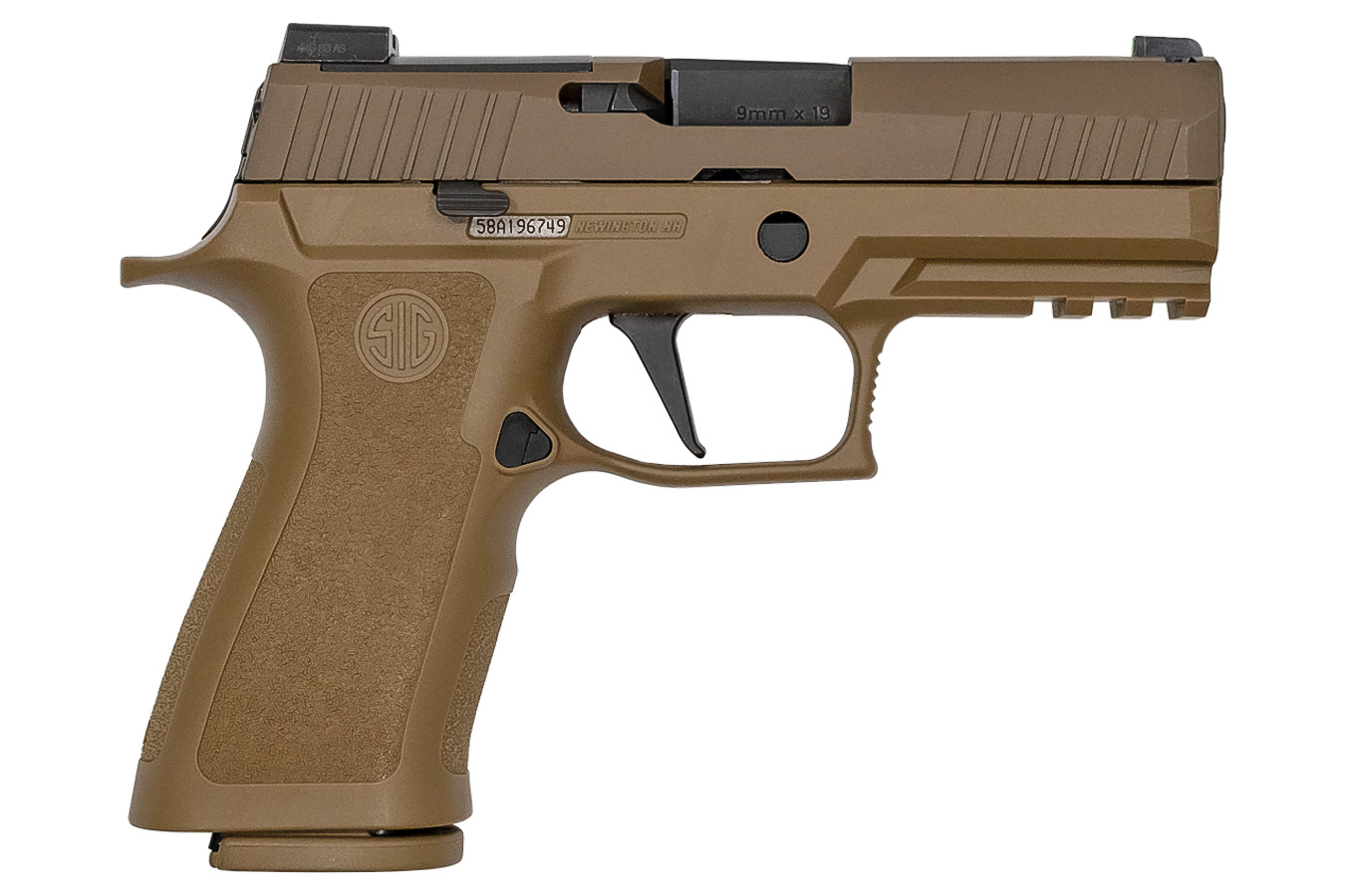 Sig Sauer P320 X-Carry 9mm 17-Round Pistol with Coyote Tan Finish