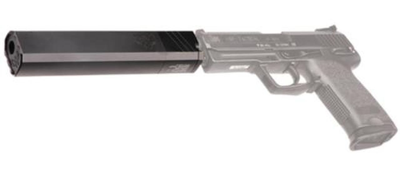 Silencerco 45 ACP Osprey Suppressor, Body Only, No Piston