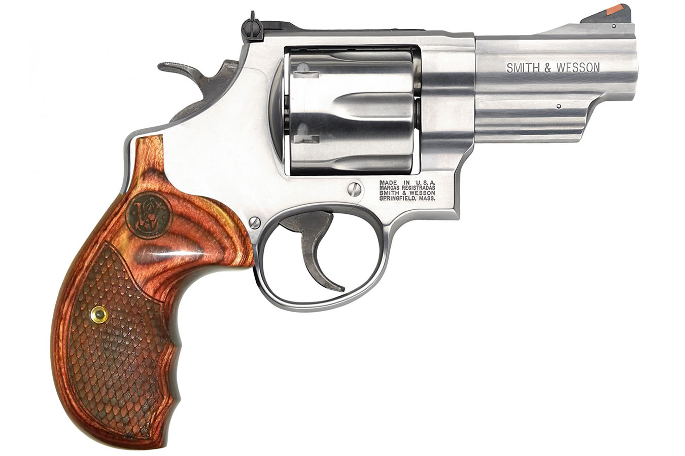 Smith & Wesson 629 Deluxe 44 Magnum / .44 Special, 6.5", Wood Grips, Stainless Smith & Wesson