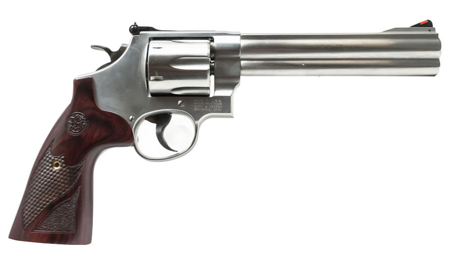 Smith & Wesson 629 Deluxe 44 Magnum / .44 Special, 6.5", Wood Grips, Stainless Smith & Wesson — image 2
