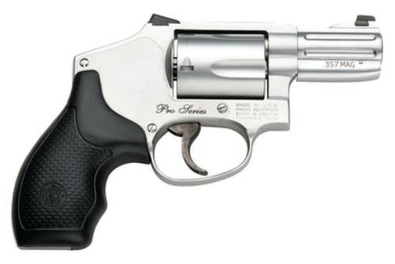 Smith & Wesson 640 Pro .357 Ma/38 Spec 2" Barrel Satin SS Finish Night Sights Full Moon Clips 5 Round Smith & Wesson