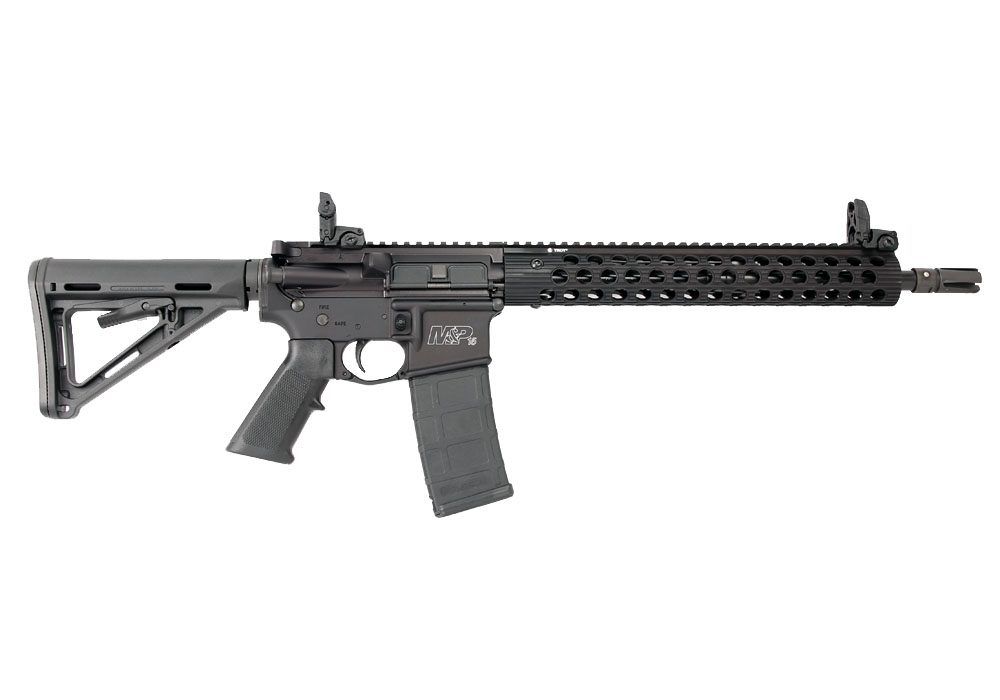 Smith & Wesson M&P-15TS 5.56mm Semi-Auto Rifle with Troy Handguard